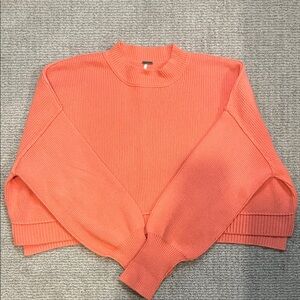 Free people easy street cropped sweater
